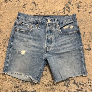 Levi's Blue Jean Shorts for Women